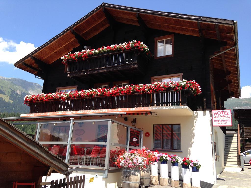 Hotel Haus Mühlebach Ernen Exterior foto